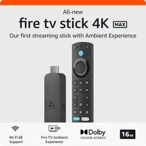 Amazon Fire TV Stick 4K Max Bundle